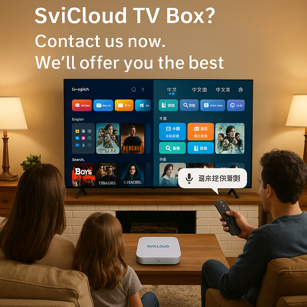 Interested in selling SviCloud TV Box? Contact us now.  We'll offer you the best 情境示意圖