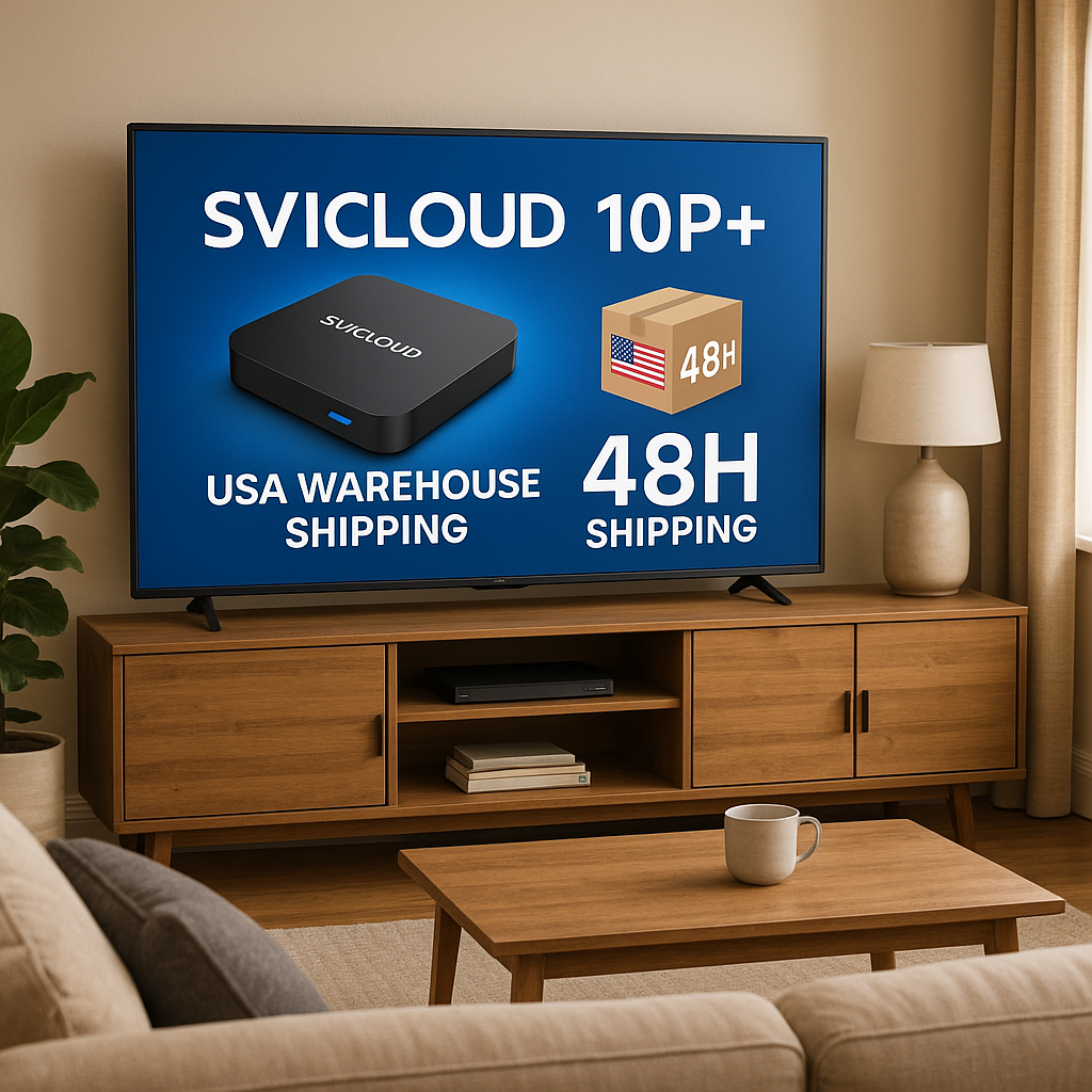 SVICLOUD 10P+ 美國倉儲配送 情境示意圖