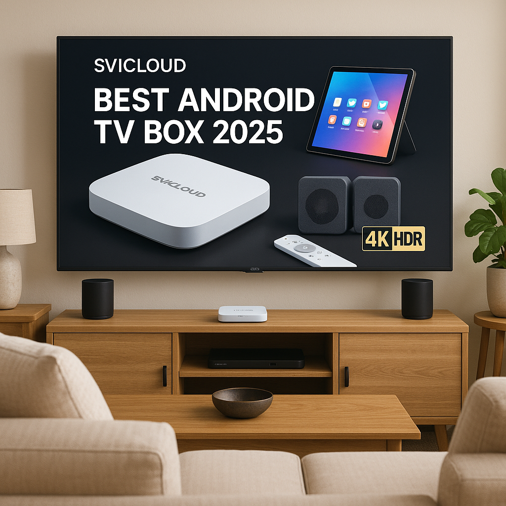 ProductsSviCloud TV BoxBest Android TV Box 2025SviCloud TabletSviCloud SpeakersS 情境示意圖