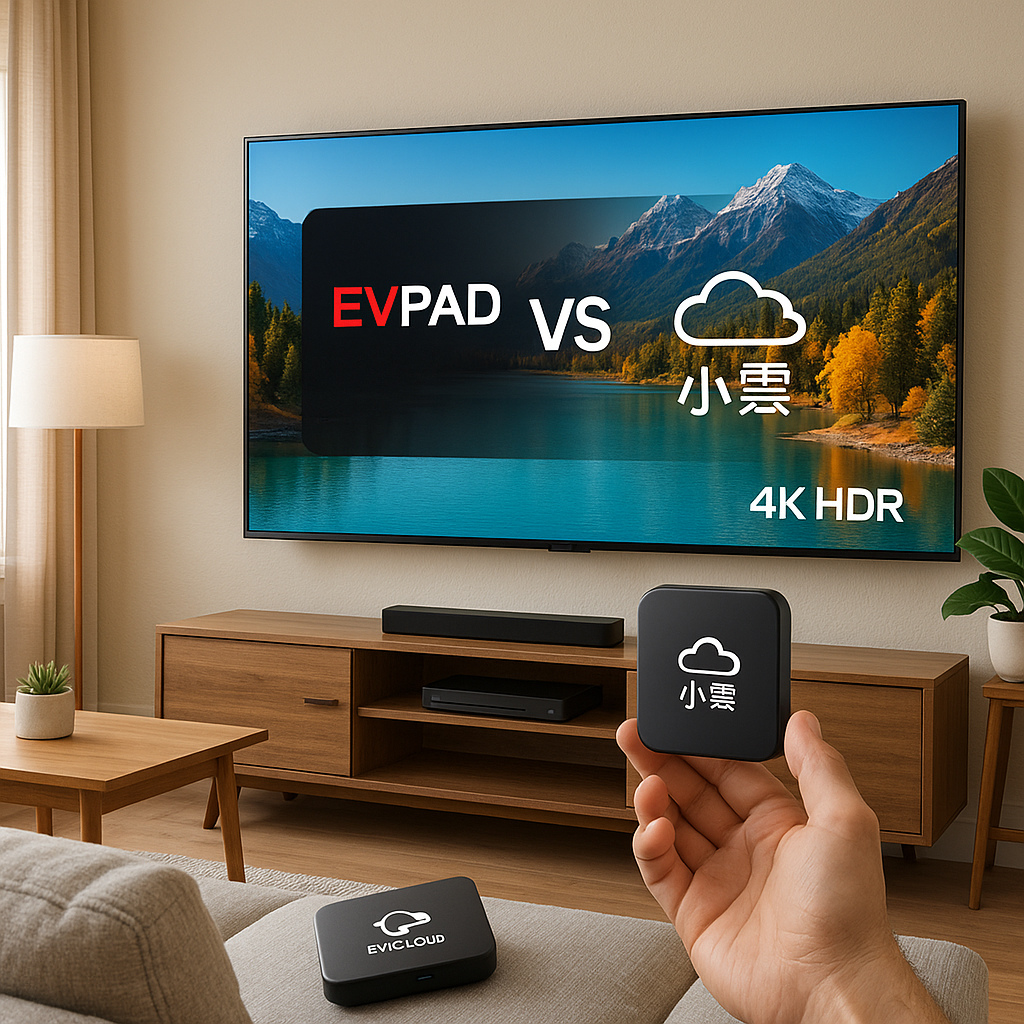 evpad vs 小雲 情境示意圖