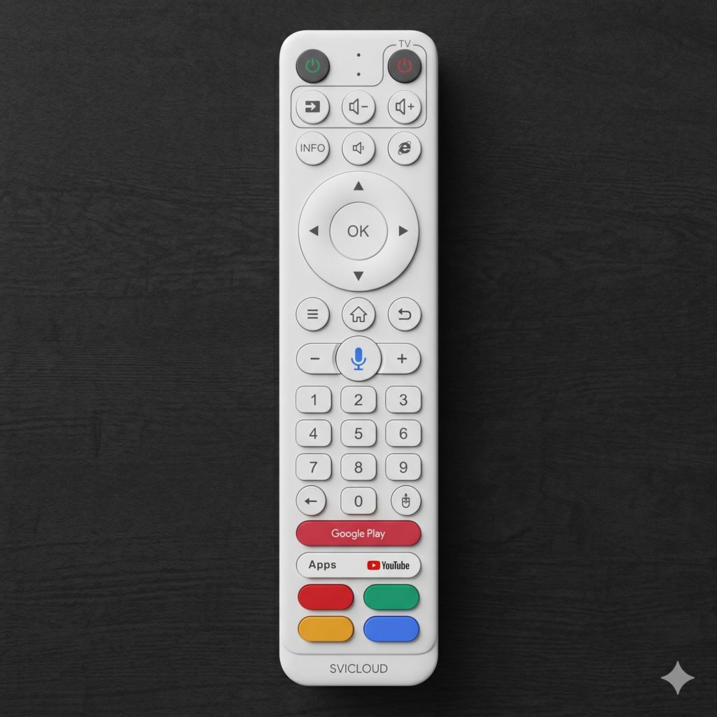 Bluetooth TV Remote Control for SVICLOUD 10P+